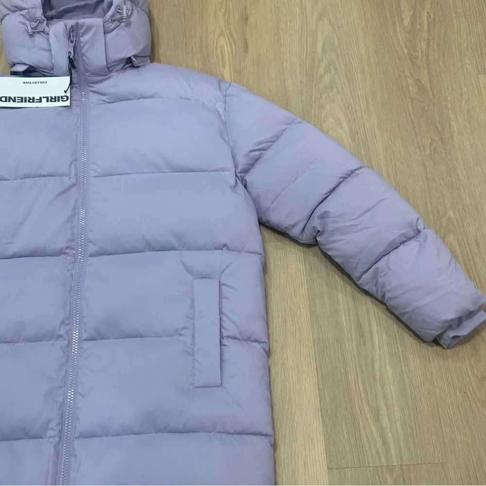 NWT Girlfriend Collective “Puffer Long Jacket” - Picture 8 of 16